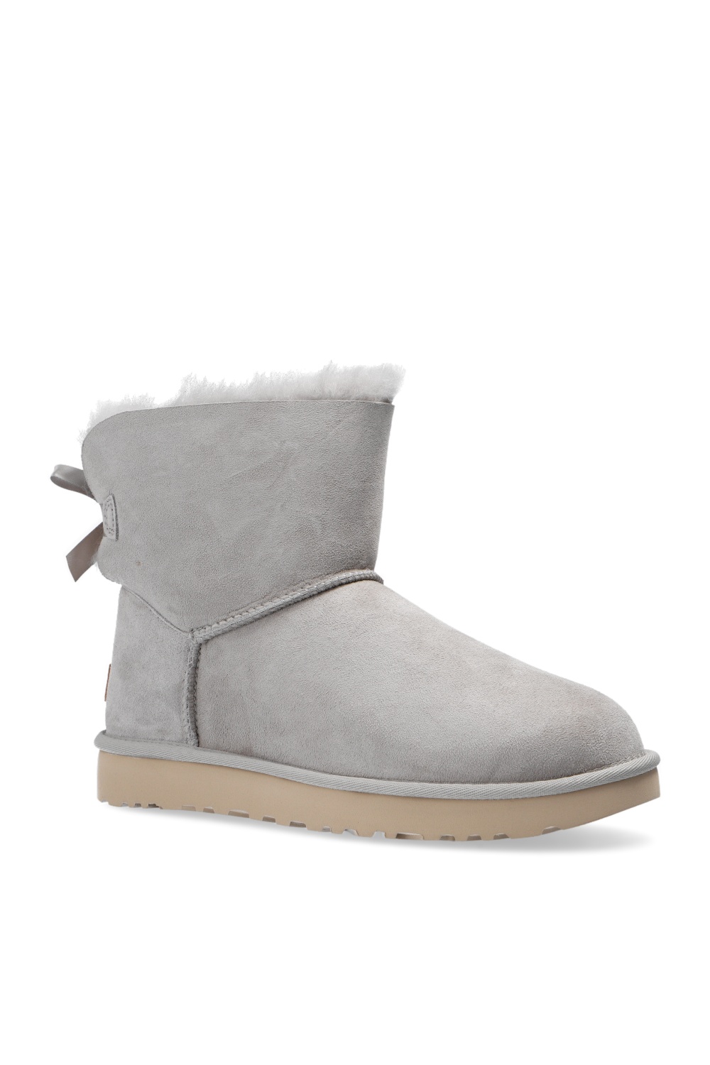 UGG 'W Mini Bailey Bow II' suede snow boots